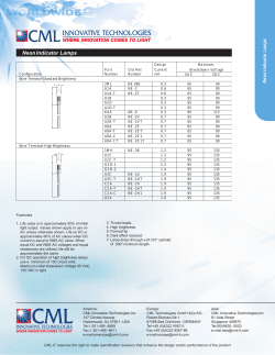 Neon Indicator Lamps
