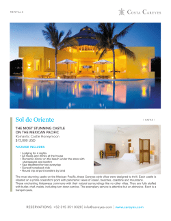 Sol de Oriente - Costa Careyes