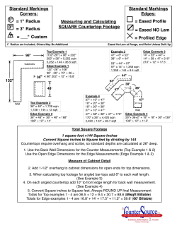 Measuring/Calculating