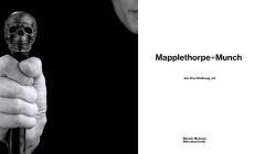 Mapplethorpe+Munch - Exhibitions International