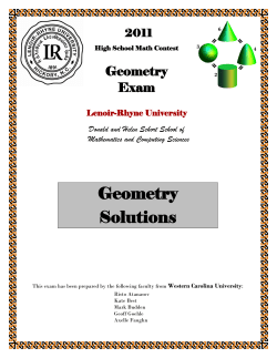 Detailed Solutions - Lenoir