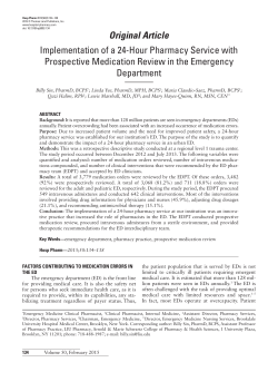 Original Article Implementation of a 24