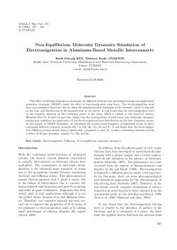 Non-Equilibrium Molecular Dynamics Simulation of