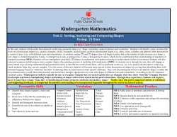 Kindergarten Mathematics