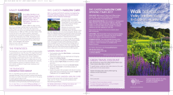 Harlow Carr walks leaflet