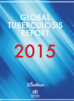 Global tuberculosis report 2015