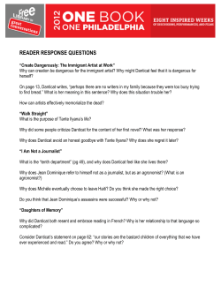 reader response questions - Free Library of Philadelphia