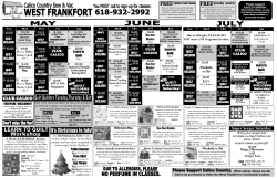 Calico Country Newsletter April-July 2011 Kristen`s Final Working