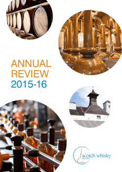 ANNUAL REVIEW 2015-16 - Scotch Whisky Association