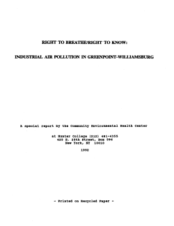 Right To Breathe /Right To Know