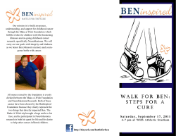 Final Ben Walk Flyer.pub