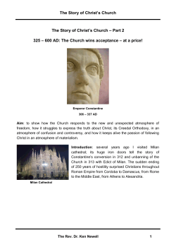 Part 2 - Fitzroy Presbyterian Church