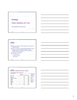 Strategy: OPEC