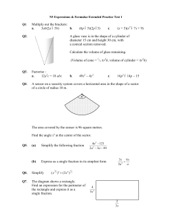 Q1. Multiply out the brackets: a. 3ab(2a &ndash; 5b) b. (6p &ndash; 5)(2p &ndash;3) c. (x