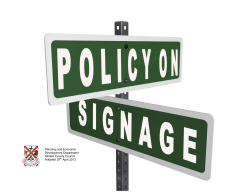 Signage Policy
