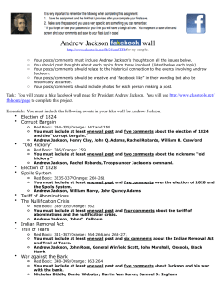Andrew Jackson Fakebook