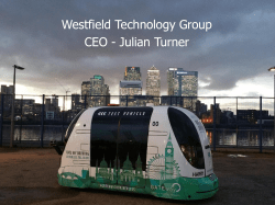 Westfield Technology Group CEO - Julian Turner
