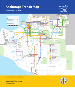 Anchorage Transit Map