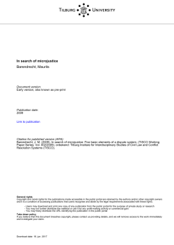 Barendrecht FiveElements 091214 - Research portal