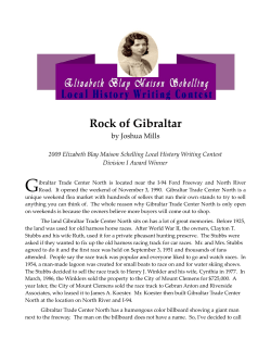 Rock of Gibraltar - Mount Clemens Public Library