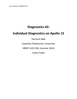 Individual Diagnostic - Kwantlen Polytechnic University