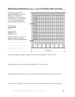 the Mathematics Worksheets