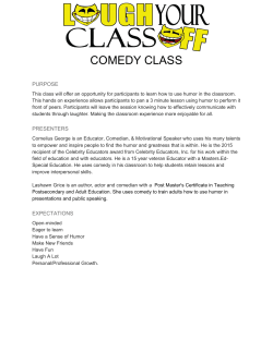 comedy class