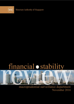 November 2016 - Monetary Authority of Singapore