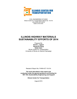 i su llinoi ustaina is high abilit hway my effo