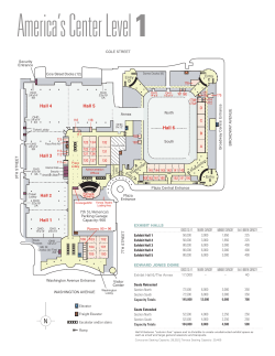 GROSS SQ. FT. GROSS SQ. FT. THEATRE CAPACITY THEATRE