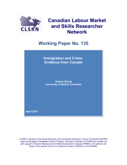 Haimin Zhang - CLSRN - University of British Columbia