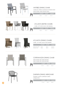the dining chair catalogue here.