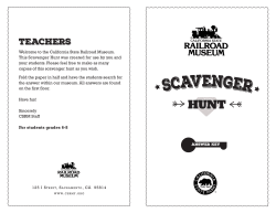 grades 6 - California State Railroad Museum