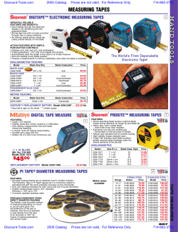 measuring tapes - Discount Tools