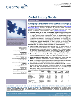 Global Luxury Goods