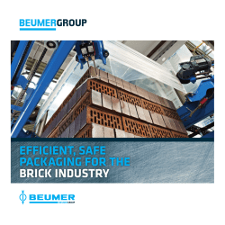 efficient, safe packaging for the brick industry