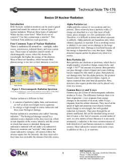 TN-176: Basics of Nuclear Radiation