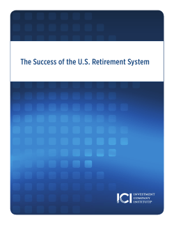 The Success of the US Retirement System