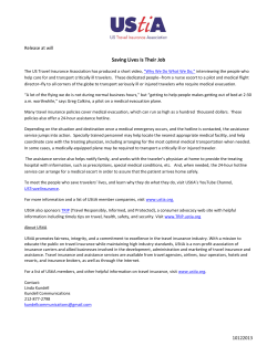Saving Lives Is Their Job - US Travel Insurance Association