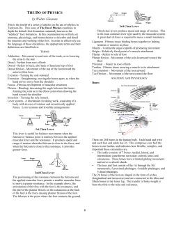 6 THE DO OF PHYSICS by Walter Gleason