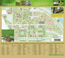 Cal U Arboretum map