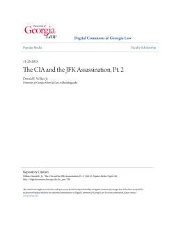 The CIA and the JFK Assassination, Pt. 2