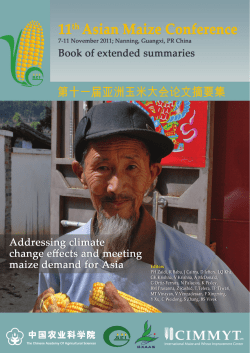Or_7.01: Maize value chains in Nepal