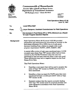 Commonwealth of Massachusetts