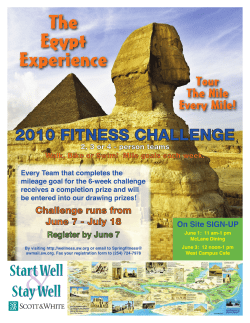 Egypt Experience Trek