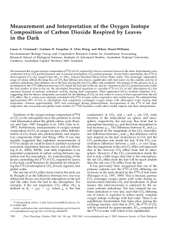 Measurement and Interpretation of the Oxygen Isotope Composition
