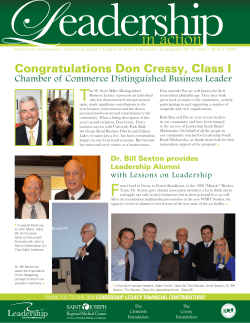 in action - South Bend Regional Chamber of Commerce