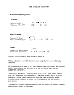 Acids and Bases Draft 1