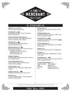 Soup / 6 (cup) / 9 (bowl) (Ask your server for daily soup) Pretzel