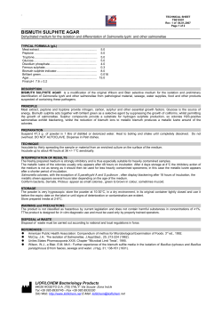 BISMUTH SULPHITE AGAR